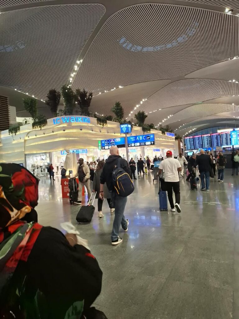 Istanbul airport terminal